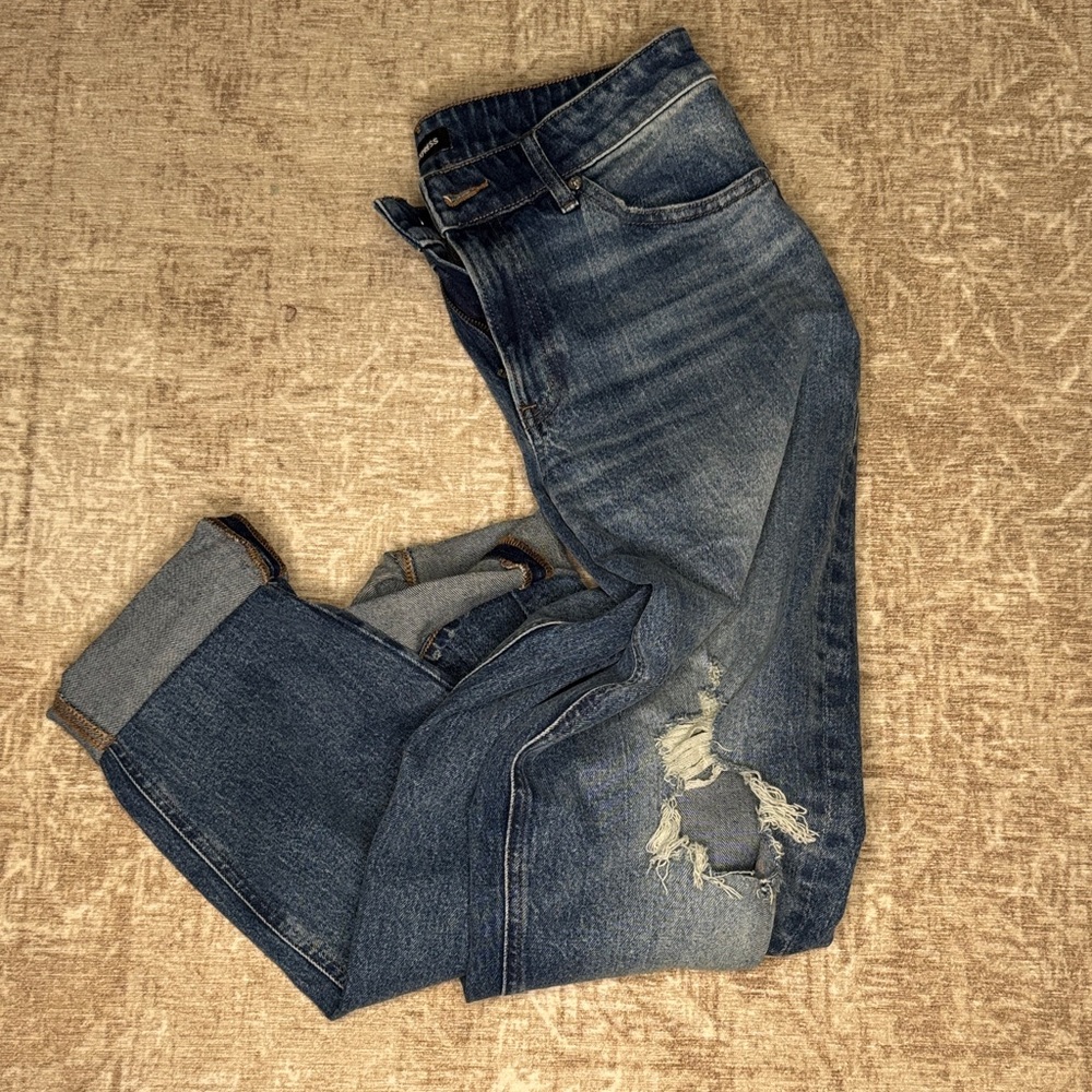 Express Blue Boot Cut Jeans